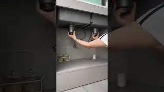 Newly upgraded kitchen drain#Sink drain pipe#Sink drain pipe#Space-saving and odor-resistant