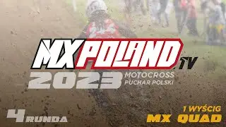 2023 Głog&oacute;w MX Quad - 1 wyścig Puchar Polski - live streaming