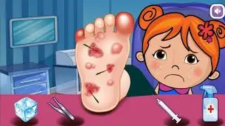 Foot Clinic - ASMR Feet Care - foot clinic game for Android  gameplay