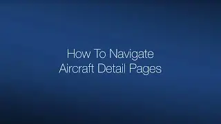 How To Navigate Aircraft Detail Pages On Aircraft Cost Calculator