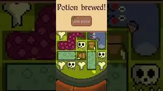 LAST CHANCE | Get Tidy Cauldron at 15% off today!  #gaming #tidycauldron #cozygaming #steam #puzzle