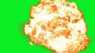 Free Green Screen Explosion Effect + Sound Effect - no copyrights-Short Version