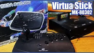 Virtua Stick [Mk-80302 ] : Sega Saturn i&ccedil;in Arcade Stick