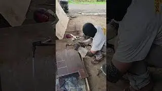 Pivot pin remover by Jimboyax Works cutting process 👌👌