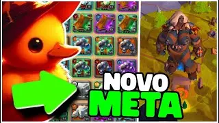 NOVO META! A MELHOR ESTRATEGIA para EVOLUIR RAPIDO no ALBION ONLINE