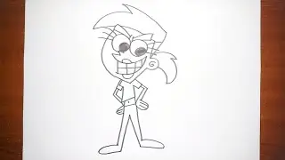 How To Draw Vicky Step by Step for Kids | The Fairy oddparents Characters Drawing For Kids