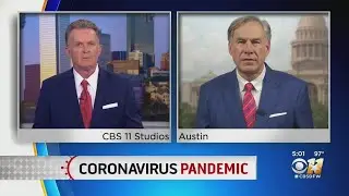 Gov. Abbott Discusses New Mask Mandate And COVID-19 In Texas In Interview