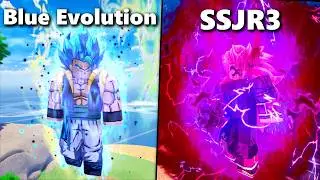 The New SSJR 3 & Blue Evolution Forms Showcase