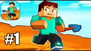 Craft Runner - Miner Rush : Building and Crafting - Gameplay Part 1 All Levels 1-3 ( Android , iOS )