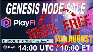PlayFi FREE node Genesis discount code: mythos
