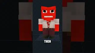 I remade every mob into Inside Out 2 in Minecraft #shorts