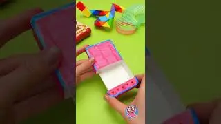 &iexcl;Juego de arcade DIY de Slime Sam! 👾🕹️ Manualidades de papel divertidas #manualidades #DIY