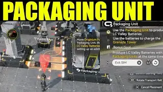 Arknights endfield - packaging unit guide | Use the Packaging Unit to produce LC Valley Batteries