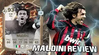 FC 26 | 93 MALDINI THUNDERSTRUCK PLAYER REVIEW | MOST OP DEFENDER OF ALL TIME!⚡️
