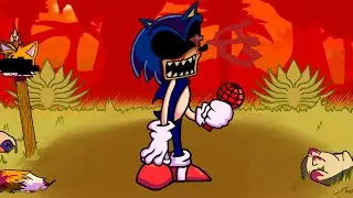FNF Too Slow But Halloween Sonic.EXE Sing It (FNF New Sonic.EXE Sings Too Slow) FNF Cover