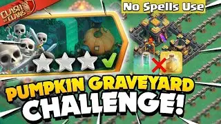 Coc Pumpkin Graveyard Challenge in Bangla | How to complete Hollowness Challenge | Bangla Youtube786