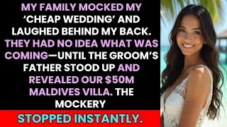 Family Mocked My 'Cheap Wedding'&mdash;Groom's Father Revealed Our $50M Maldives Villa