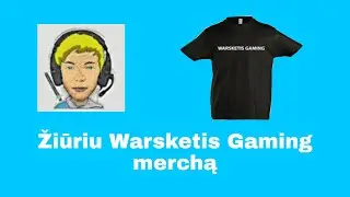 Warsketis Gaming merch'as