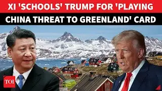Xi 'SCOLDS' Trump For Using China To Stoke Greenland Fear | US' Arctic Power Play Backfires?