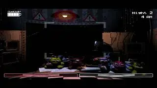 Playing fnaf 2