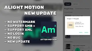 ALIGHT MOTION MOD TERBARU 2026‼️|| AFTER MOTION Z SUPPORT PRESET XML & 5MB #alighymotion #mod 