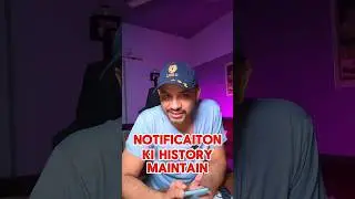 Notification History in Android #shorts #viralshorts #youtubeshorts