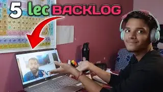 NEET LIVE WITH ME /PROMODO / 5 LECTURE BACKLOG