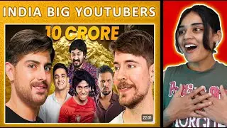 MR BEAST PARODY 🤑 Ft. INDIAN CREATORS REACTION | CARRYMINATI | Neha M.