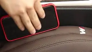 BMW M Performance Seat Gap Filler Fillers Stopper Leather Alcantara Decoration Driver