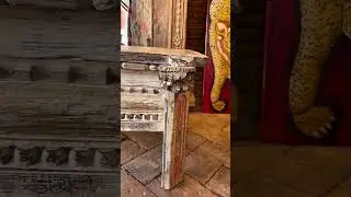 Reclaimed Rustic Teakwood Bench from India | NK Bantawai - Chiangmai