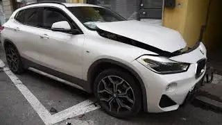 Vigevano, perde il controllo e urta un&rsquo;auto in sosta