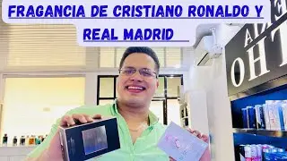 Fragancia de cristiano Ronaldo y Realmadrid