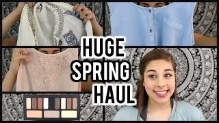 HUGE Spring Haul ft. Lush, Urban, & More | Grace Marie