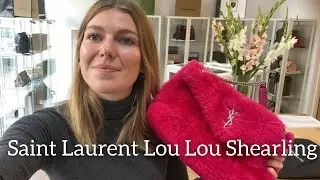 Saint Laurent Loulou Shearling Bag Review