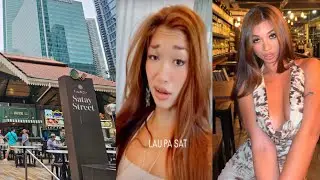 Singapore influencer rejects first date at Lau Pa Sat #sg 