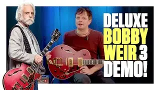 D'Angelico Deluxe Bobby Weir 3 electric guitar demo by Guitar World's Paul Riario