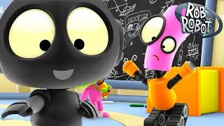Color Confusion  | Rob the Robot & Friends - Funny Kids TV