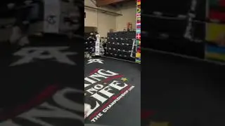 Canelo Alvarez live workout out ahead of Caleb Plant title clash on Nov 9.