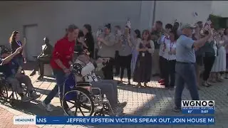 WWII veterans makes special trip to New Orleans' WWII museum