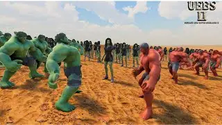 WHICH HULK IS THE STRONGEST | ULTIMATE EPIC BATTLE SIMULATOR