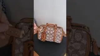 Coach Ruby Satchel 18 In Signature Textile Jacquard. Unbox with me! sharing first impressions.