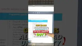 Allahabad University New Subject List Out 🔥 | CUET UG 2025 Latest Update