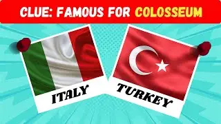 Guess The Country 🌍 | One Clue Challenge | 90% Fail | Guesslytics