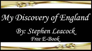 My Discovery of England | Audiobooks | Books | Free E-Books