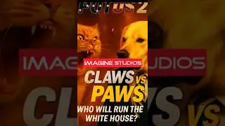 POTUS 2: Claws vs Paws 🐾 | Hilarious AI Animated Short Comedy Film (Ultra Realistic)  #shorts