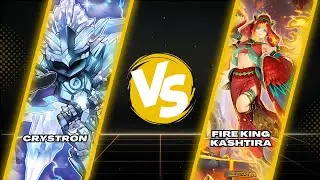 Yu-Gi-Oh! Locals Gameplay | Crystron vs. Fire King Kashtira | Post DUAD