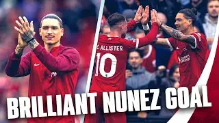 DARWIN NUNEZ'S GOAL VS WEST HAM WAS STRAIGHT OUT OF THE TOP DRAWER