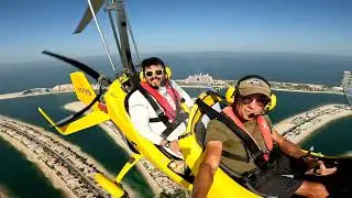 Dubai / #gyrocopter Tour #skydivedubai