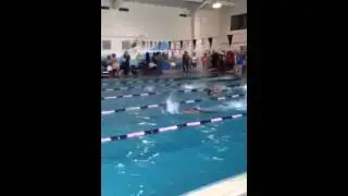 Miguel Davis 57 sec freestyle swim 2014