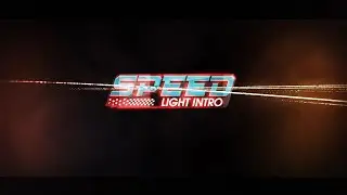 Speed Light Logo Intro After Effects Templates